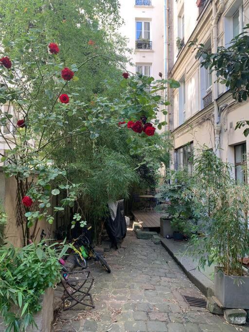 Apartament Warm And Cosy Loft In Paris With A Private Outdoor Zewnętrze zdjęcie