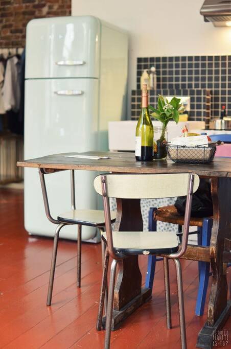 Apartament Warm And Cosy Loft In Paris With A Private Outdoor Zewnętrze zdjęcie